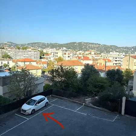 아파트 Le Nova - 2 Chambres, Parking Prive, Centre 칸느
